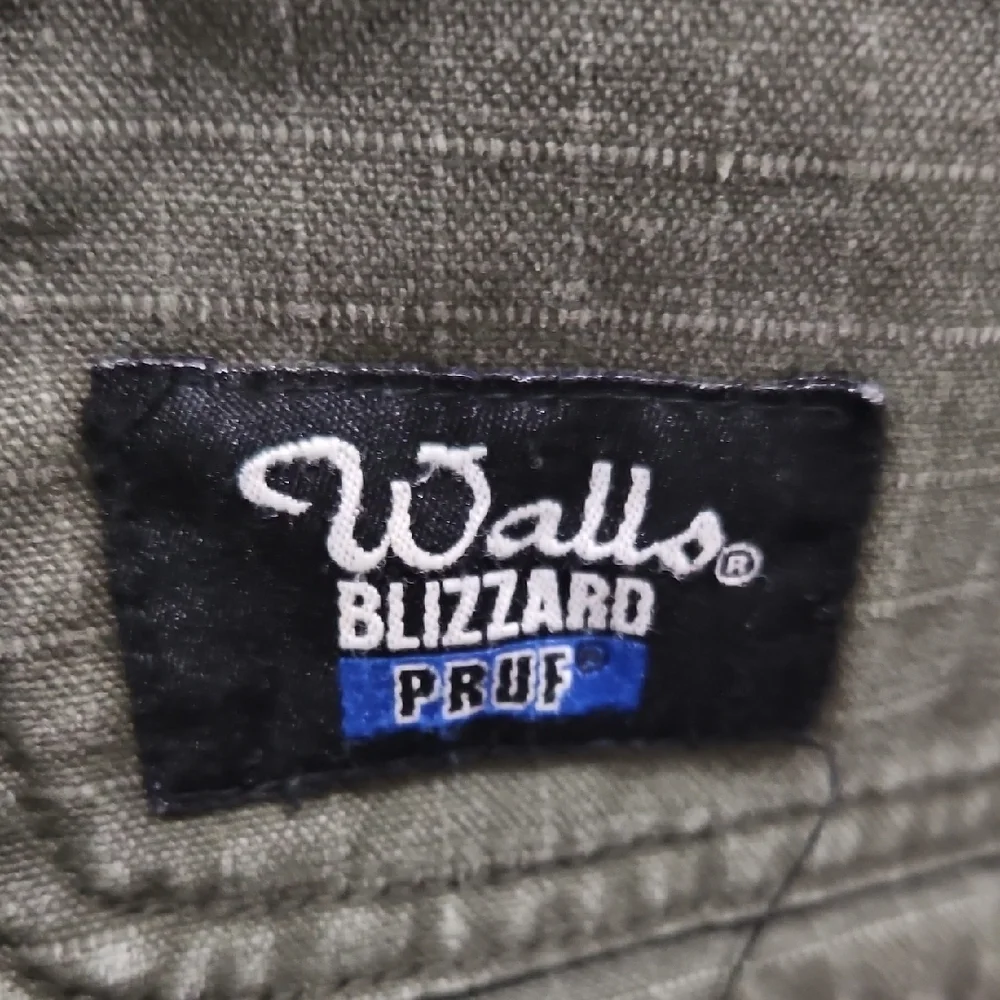 Walls Olive Boys Hooded Sherpa Lined Jacket Coat size 12/14